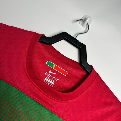 Retro Portugal 2010 Home Football Jersey