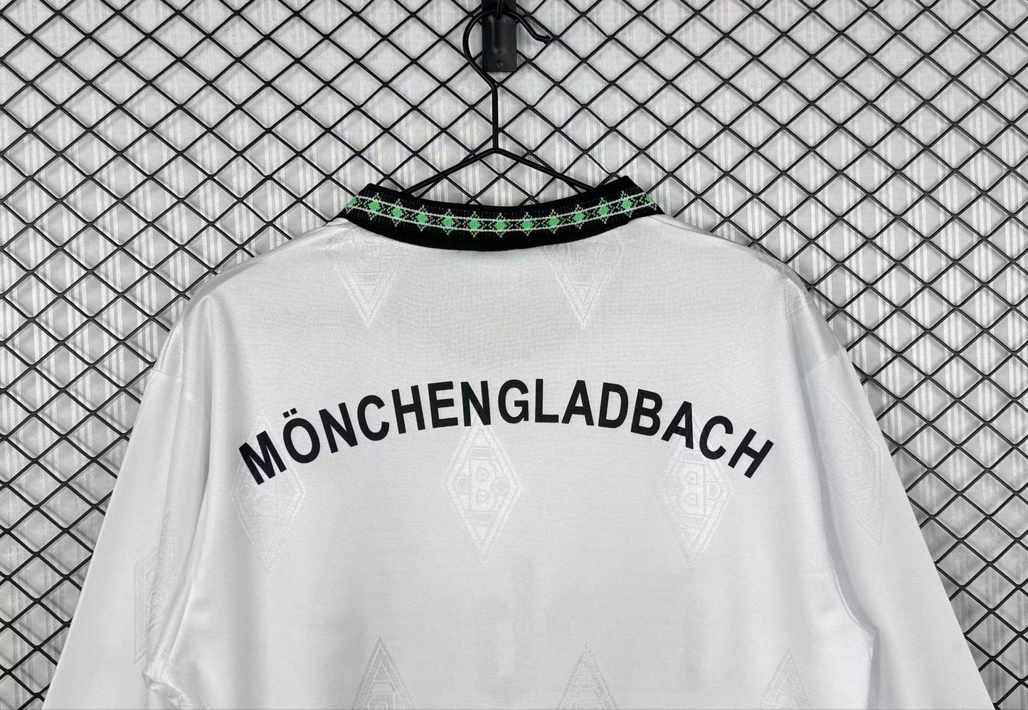 Retro Monchengladbach 1995/1996 Home Long Sleeve Fan Version Football Jersey