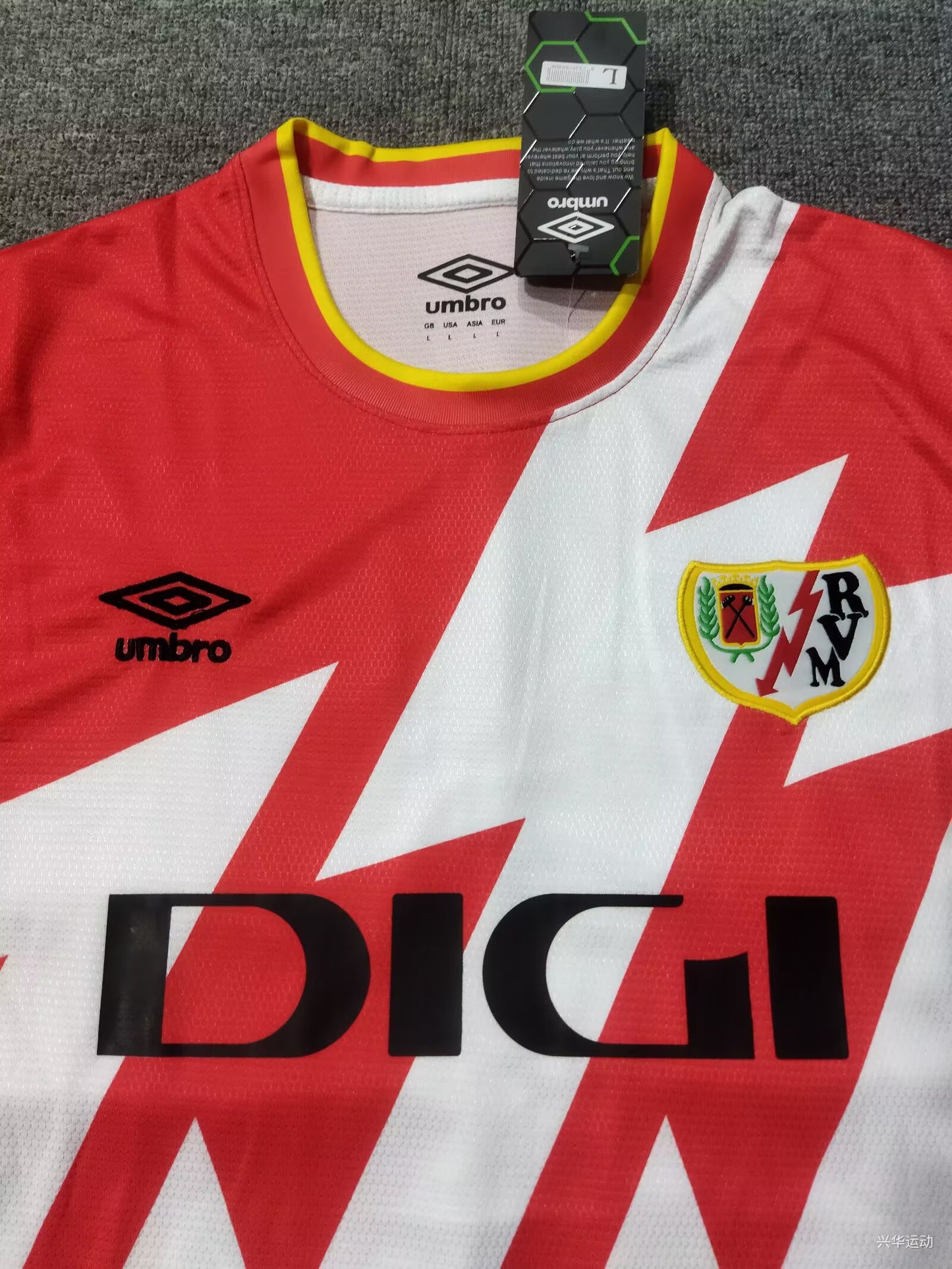 Rayo Vallecano 2024/2025 Away Fan Version Football Jersey