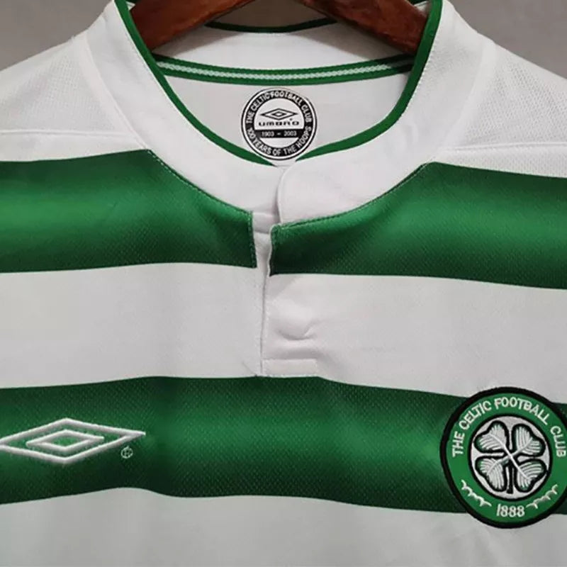 Retro Celtic 2003/2004 Home Football Jersey