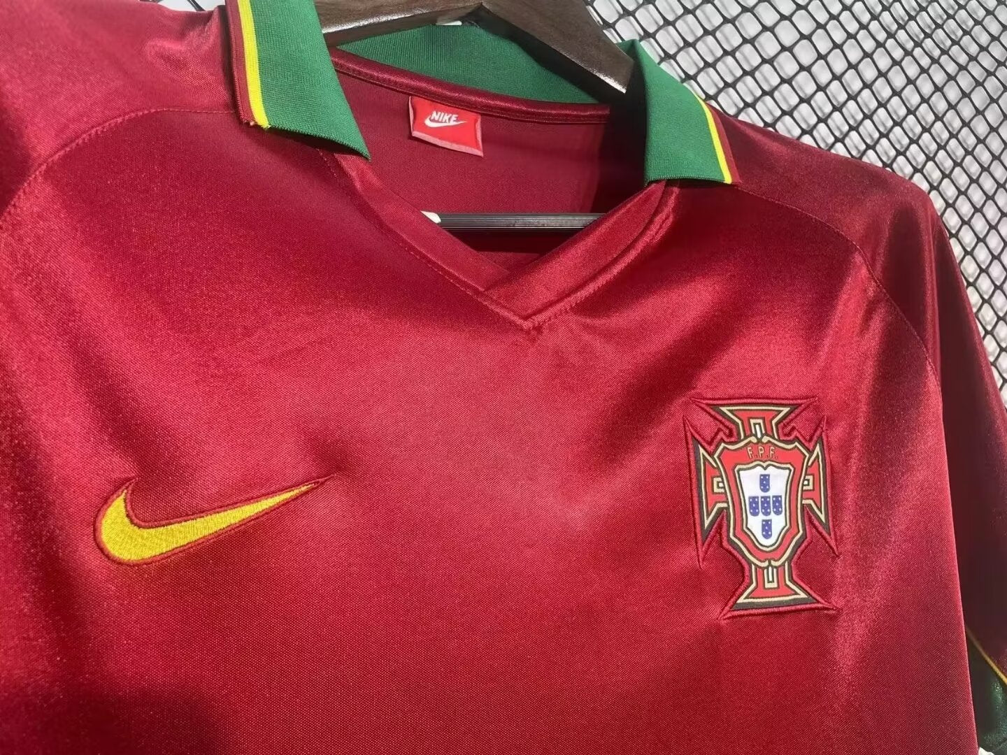 Retro Portugal 1997/1998 Home Football Jersey
