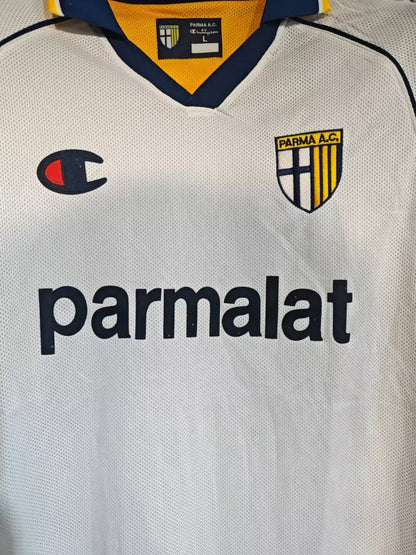 Retro Parma 2003/2004 Away Football Jersey