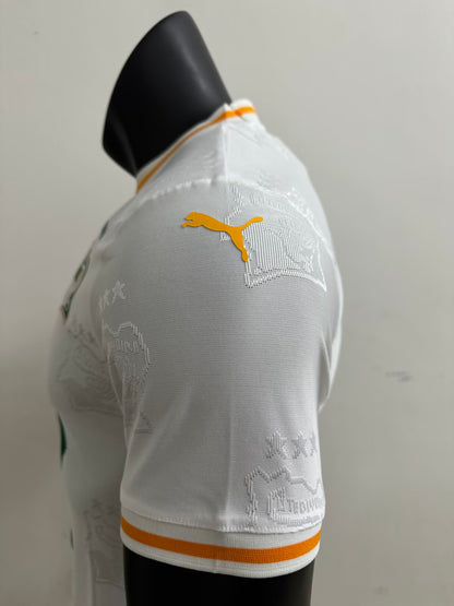Cote dIvoire 2025/2026 Away Player Version Football Jersey