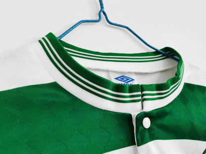Retro Celtic 1987/1988 Home Long Sleeve Football Jersey