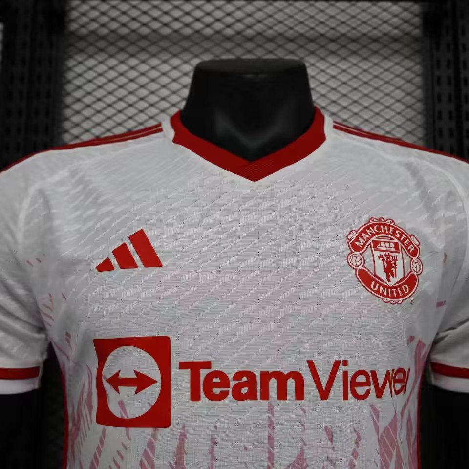 Manchester United 2023/2024 Home Player Version Football Jersey