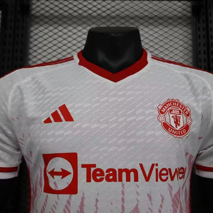 Manchester United 2023/2024 Home Player Version Football Jersey