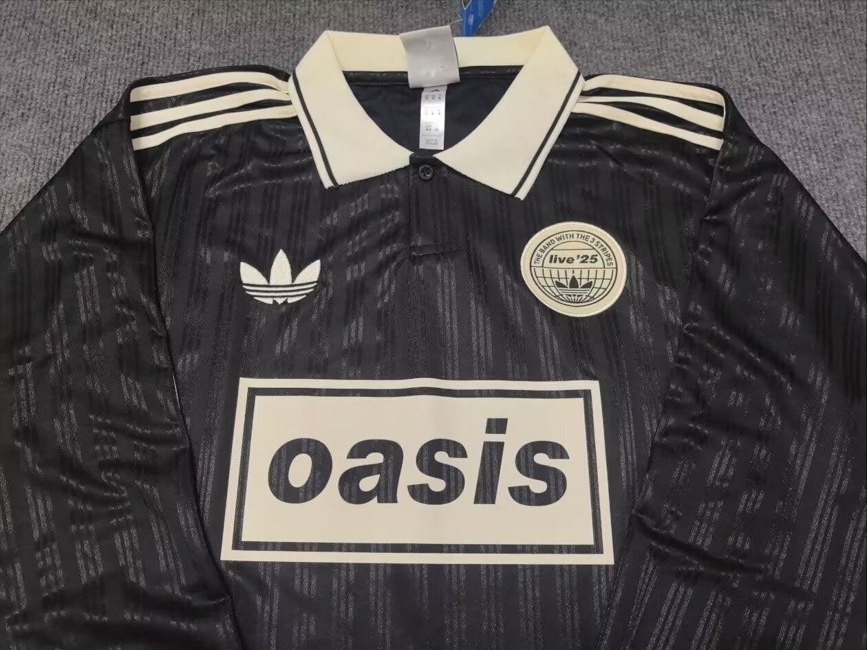 Adidas&Nike 2025/2026 Long Sleeve Fan Version Football Jersey