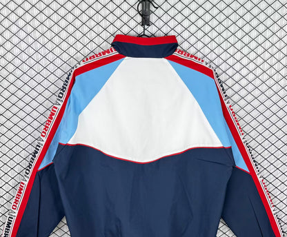 Retro celta Windbreaker Blue White Jersey 1998-1999