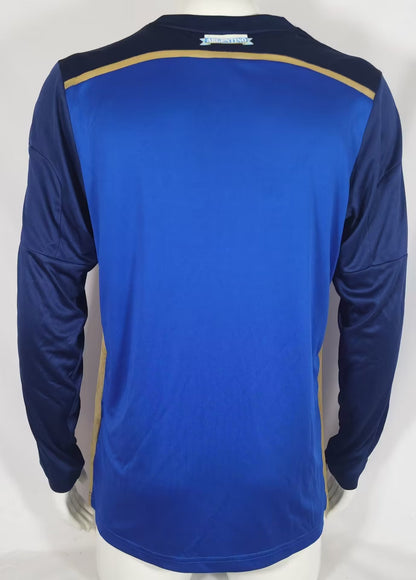 Retro Argentina 2014 Away Long Sleeve Football Jersey