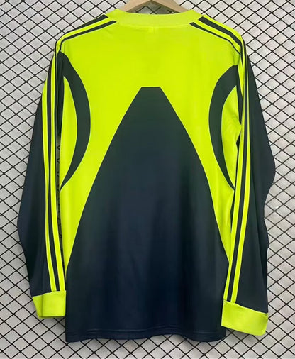 Retro Real Madrid 1999/2000 Goalkeeper Long Sleeve Fan Version Football Jersey