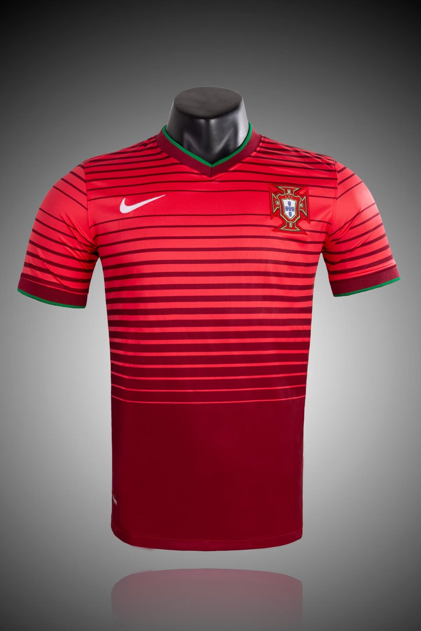 Retro Portugal 2014 Home Fan Version Football Jersey