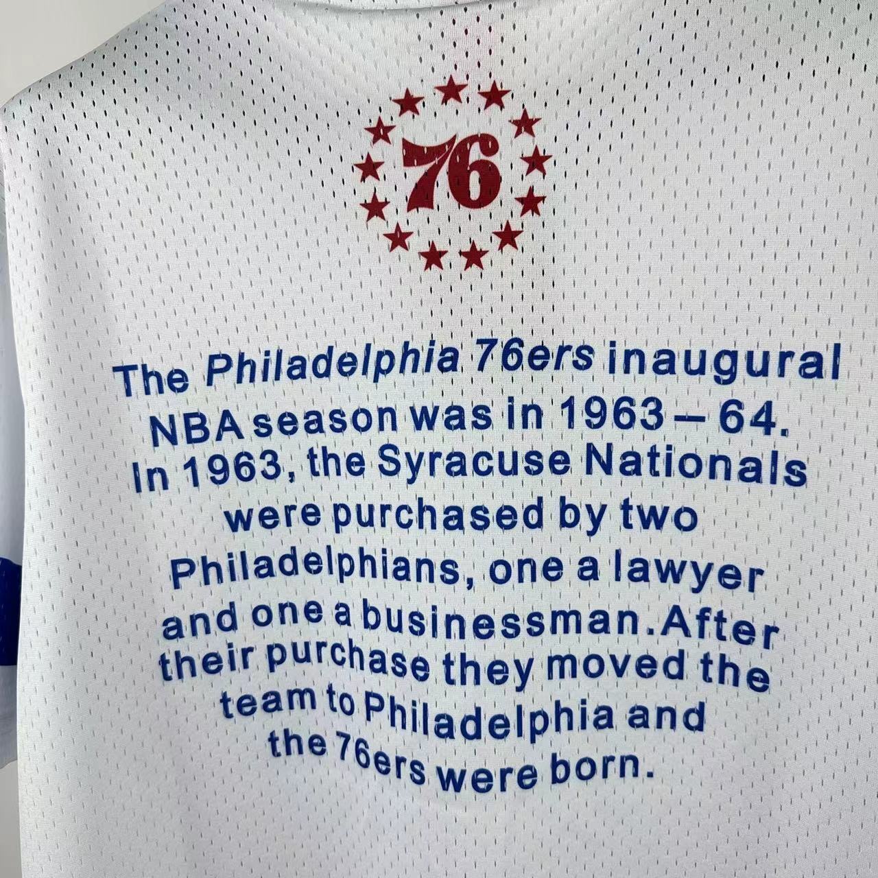 Retro Philadelphia 76ers 2026 Football Jersey