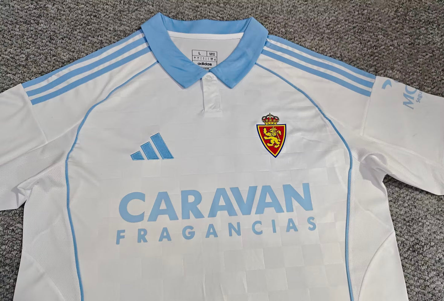 Real Zaragoza 2025/2026 Home Fan Version Football Jersey