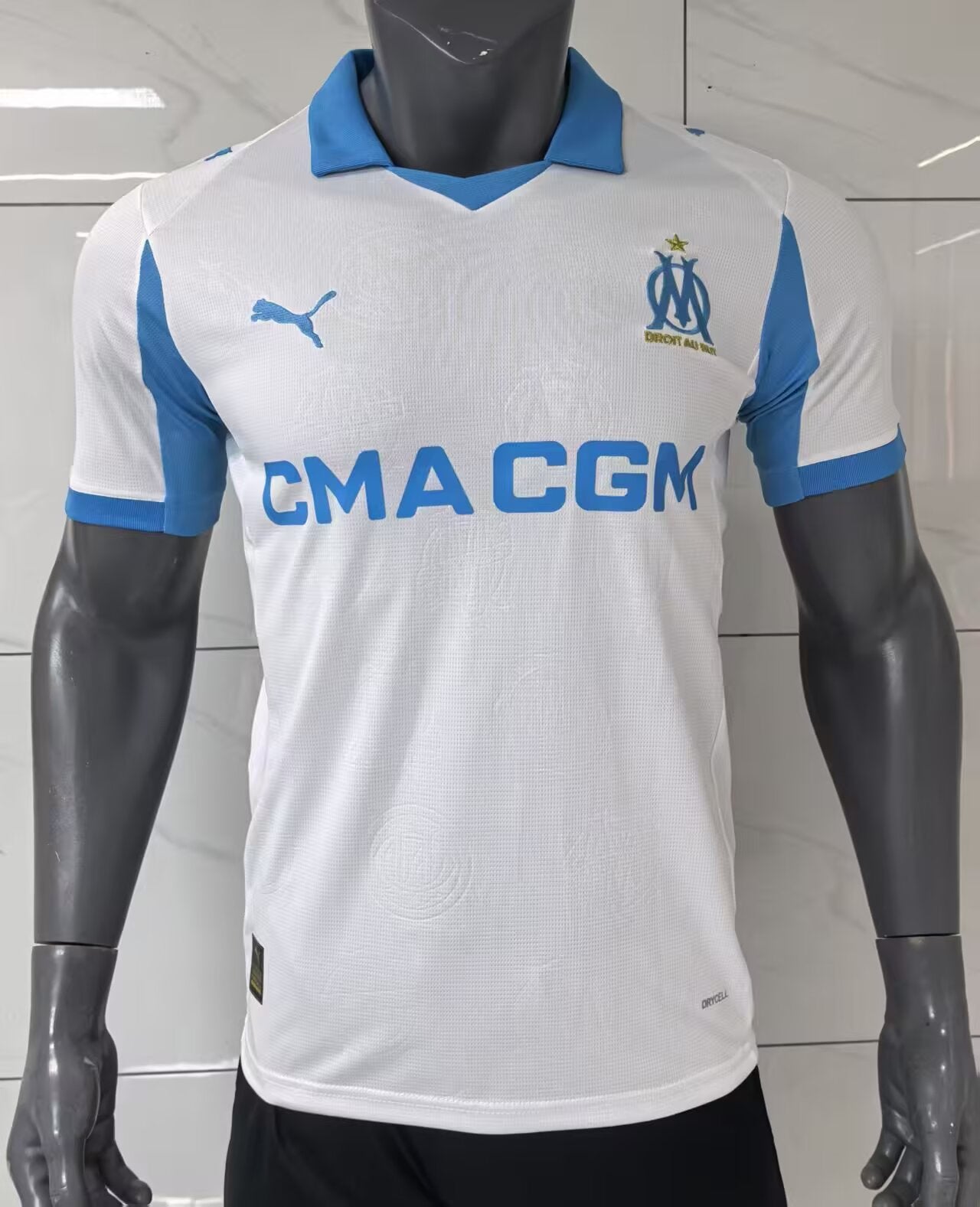 Marseille 2025/2026 Home Fan Version Football Jersey