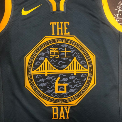 Retro Golden State Warriors 2018 Football Jersey