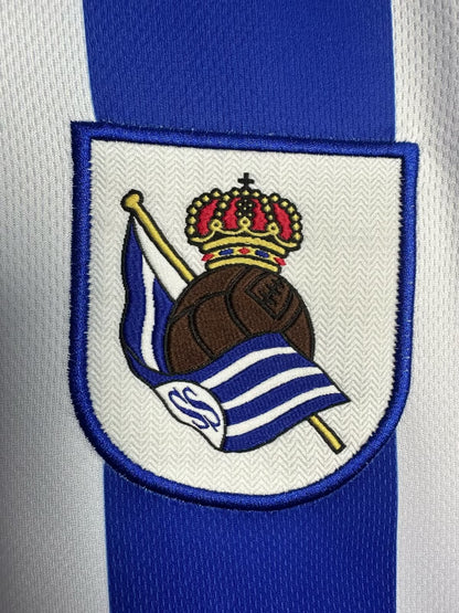 Retro Real Sociedad 2002/2003 Home Fan Version Football Jersey