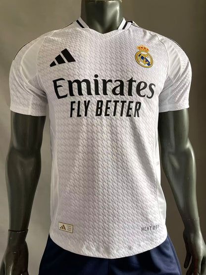 Real Madrid 2024/2025 Home Player Version Football Jersey
