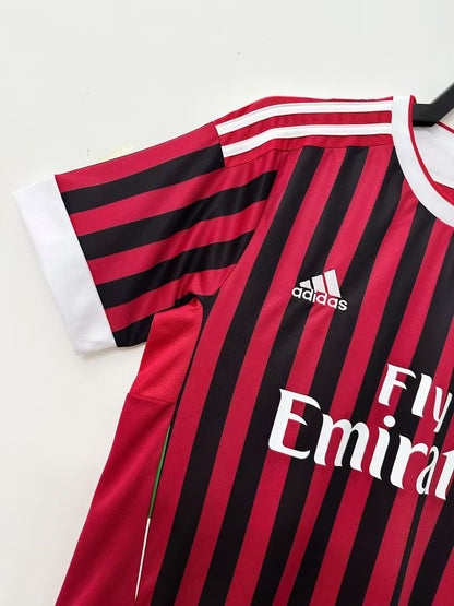 Retro AC Milan 2011/2012 Home Fan Version Football Jersey