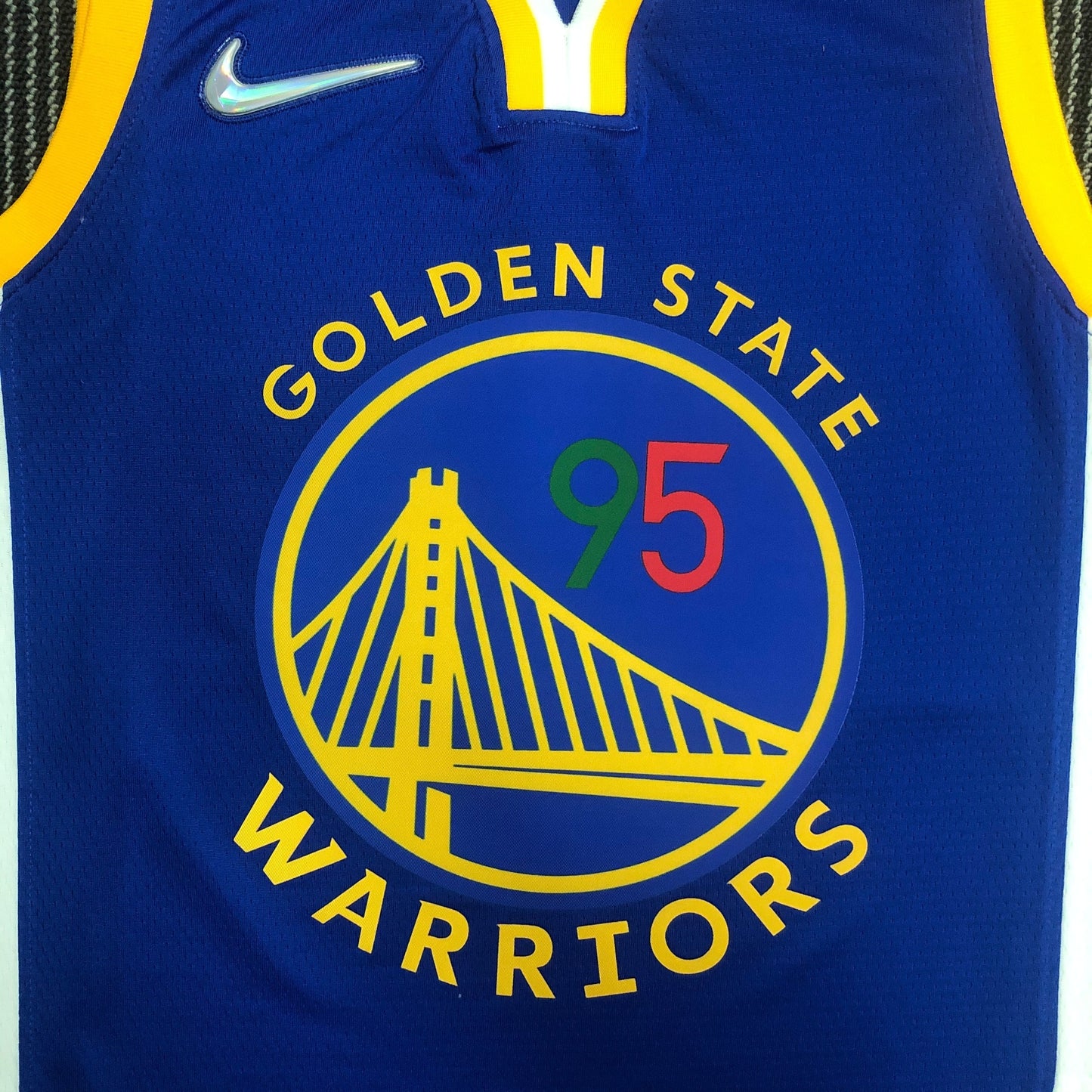 Retro Golden State Warriors Football Jersey