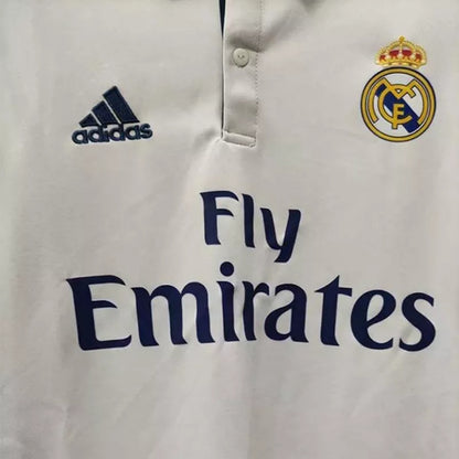 Retro Real Madrid 2016/2017 Home Long Sleeve Football Jersey