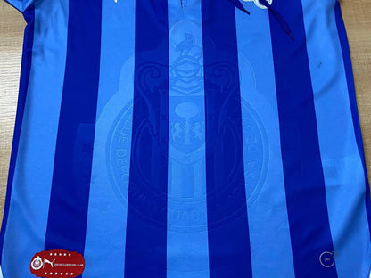 Retro chivas 2017/2018 Away Long Sleeve Football Jersey