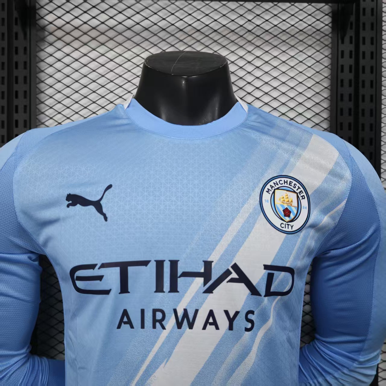 Manchester City 2025/2026 Home Player Version Football Jersey