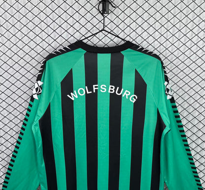 Retro Wolfsburg Away Long Sleeve Jersey 1994-1995