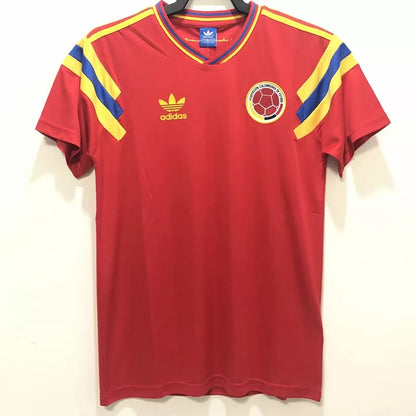 Retro Colombia 1990 Away Football Jersey