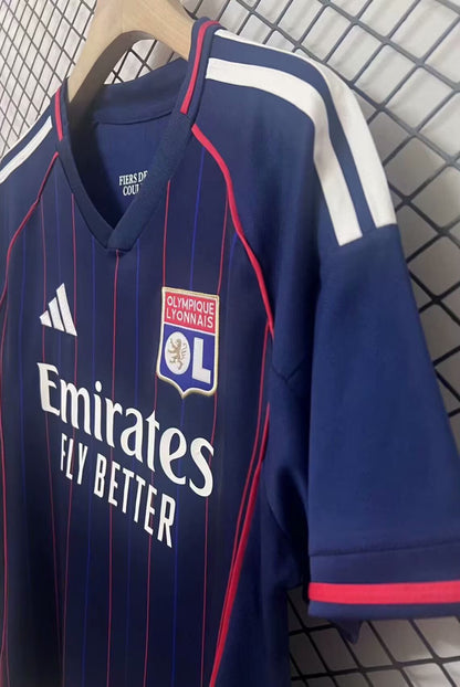 France -Ligue 1 2025/2026 Away Fan Version Football Jersey