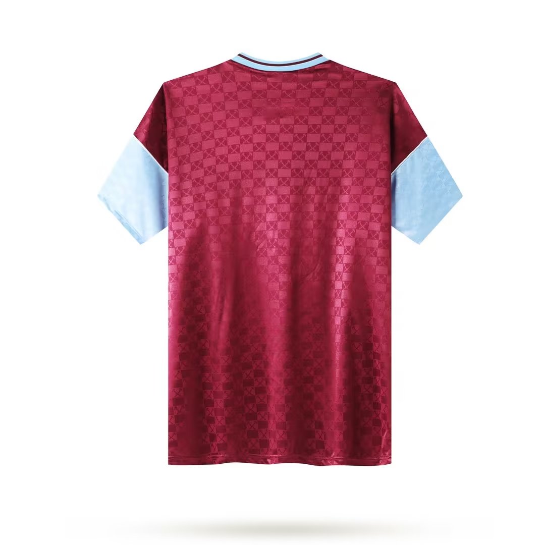 Retro West Ham United 1989/1990 Home Football Jersey