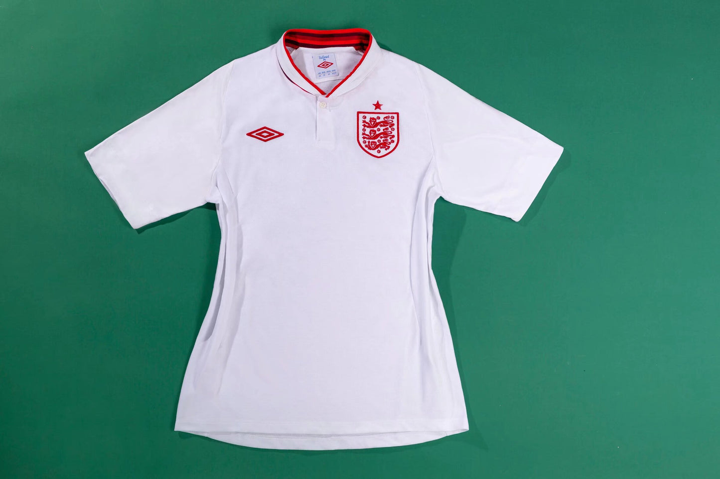Retro England 2012 Home Football Jersey