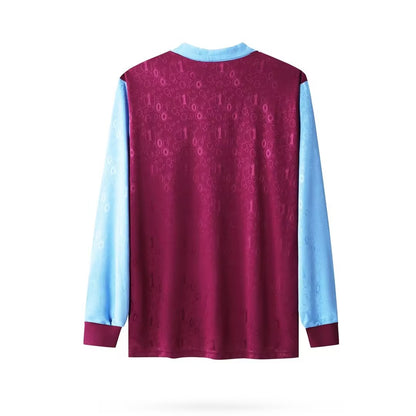 Retro West Ham United 1995/1997 Home Long Sleeve Football Jersey