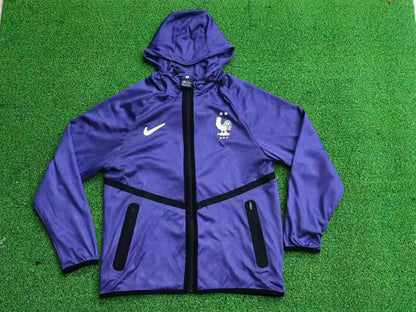 France Windbreaker Purple Jersey 2026-2027