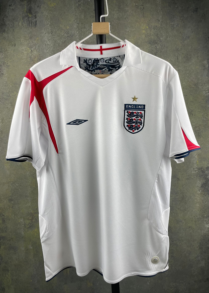 Retro England 2006 Home Football Jersey