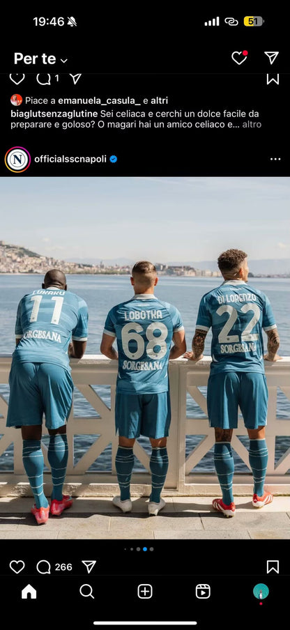 Napoli Special Edition 2025/2026 Fan Version Football Jersey