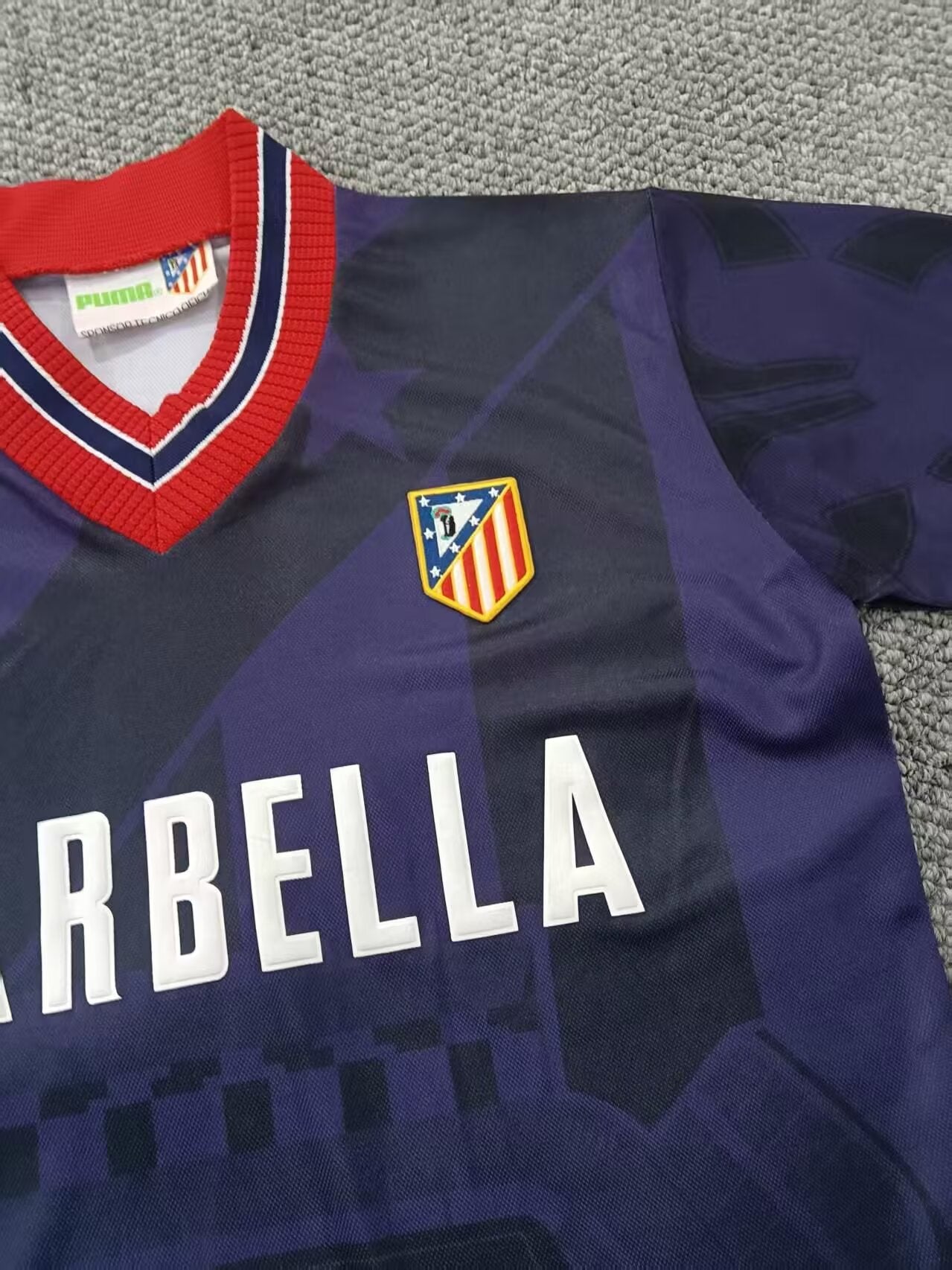 Retro Atlético de Madrid 1995/1996 Third Football Jersey