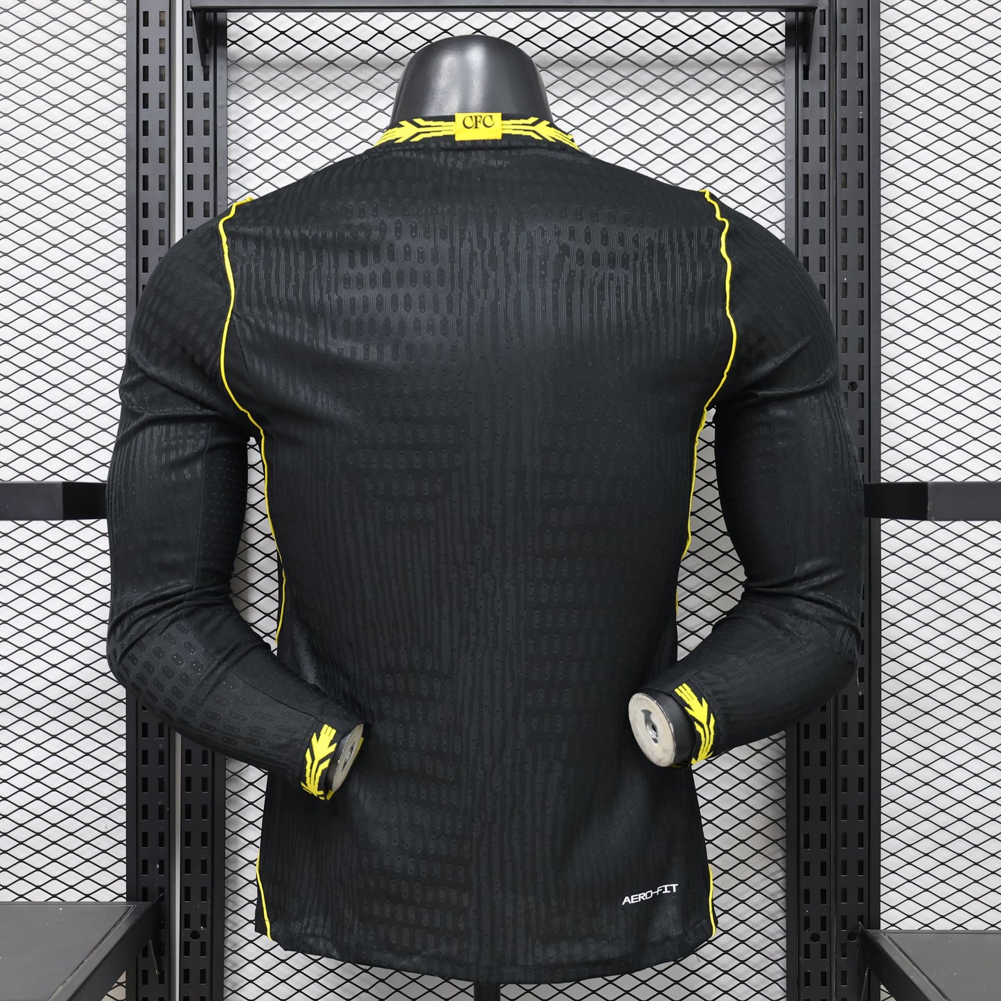 Chelsea Away Long Sleeve Player Black Jersey 2026-2027