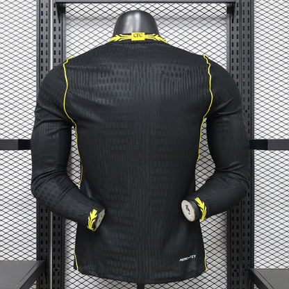 Chelsea Away Long Sleeve Player Black Jersey 2026-2027
