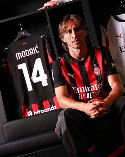 AC Milan 2025/2026 Home Player Version Football Jersey