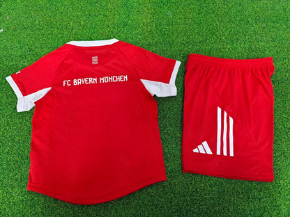 Bayern Munich 2025/2026 Kids Home Player Version Football Jersey