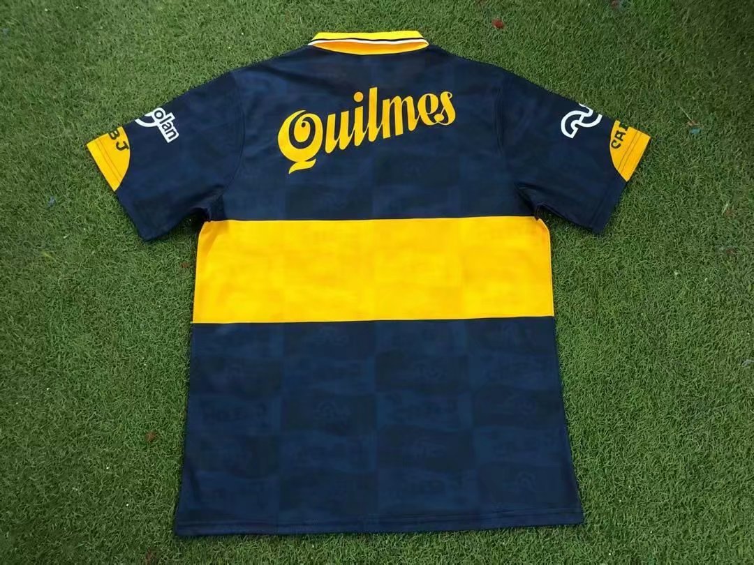 Retro Boca 1995/1997 Home Fan Version Football Jersey