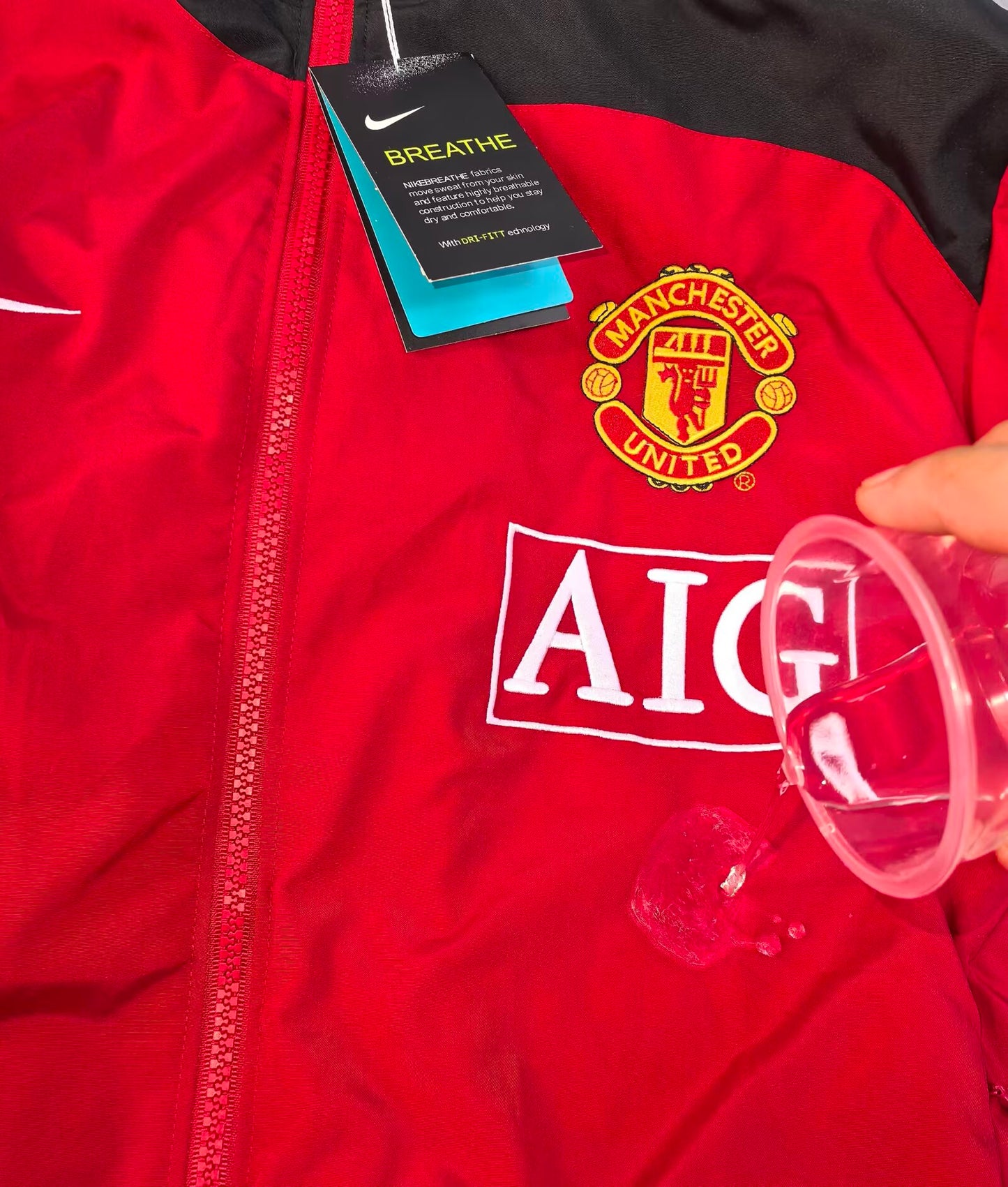 Retro Manchester United 2007/2008 Windbreaker