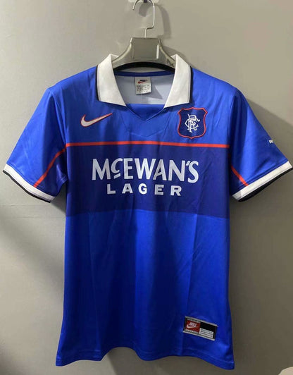 Retro rangers 1997/1999 Home Football Jersey