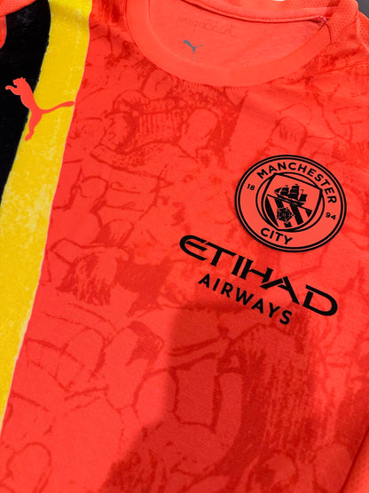 Manchester City 2025/2026 Third Player Version Football Jersey
