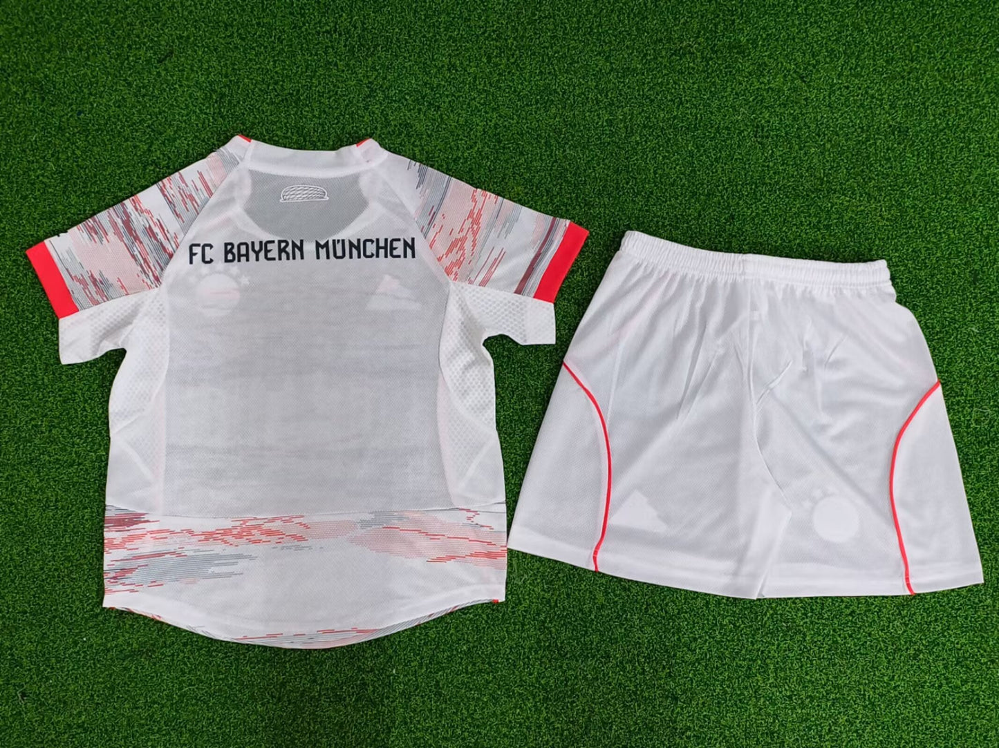 Bayern Munich 2025/2026 Kids Away Player Version Football Jersey