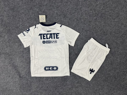 Monterrey 2025/2026 Kids Away Football Jersey