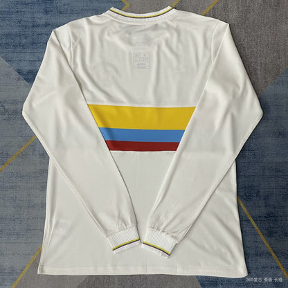 Colombia 2024/2025 Long Sleeve Fan Version Football Jersey