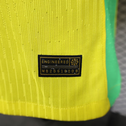Brazil 2025/2026 Home Player Version Football Jersey