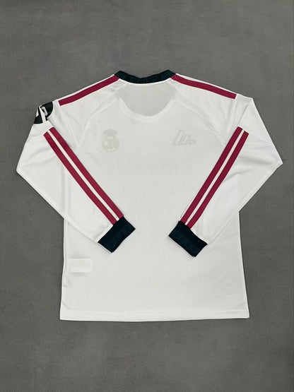Real Madrid 2026/2027 Home Long Sleeve Fan Version Football Jersey