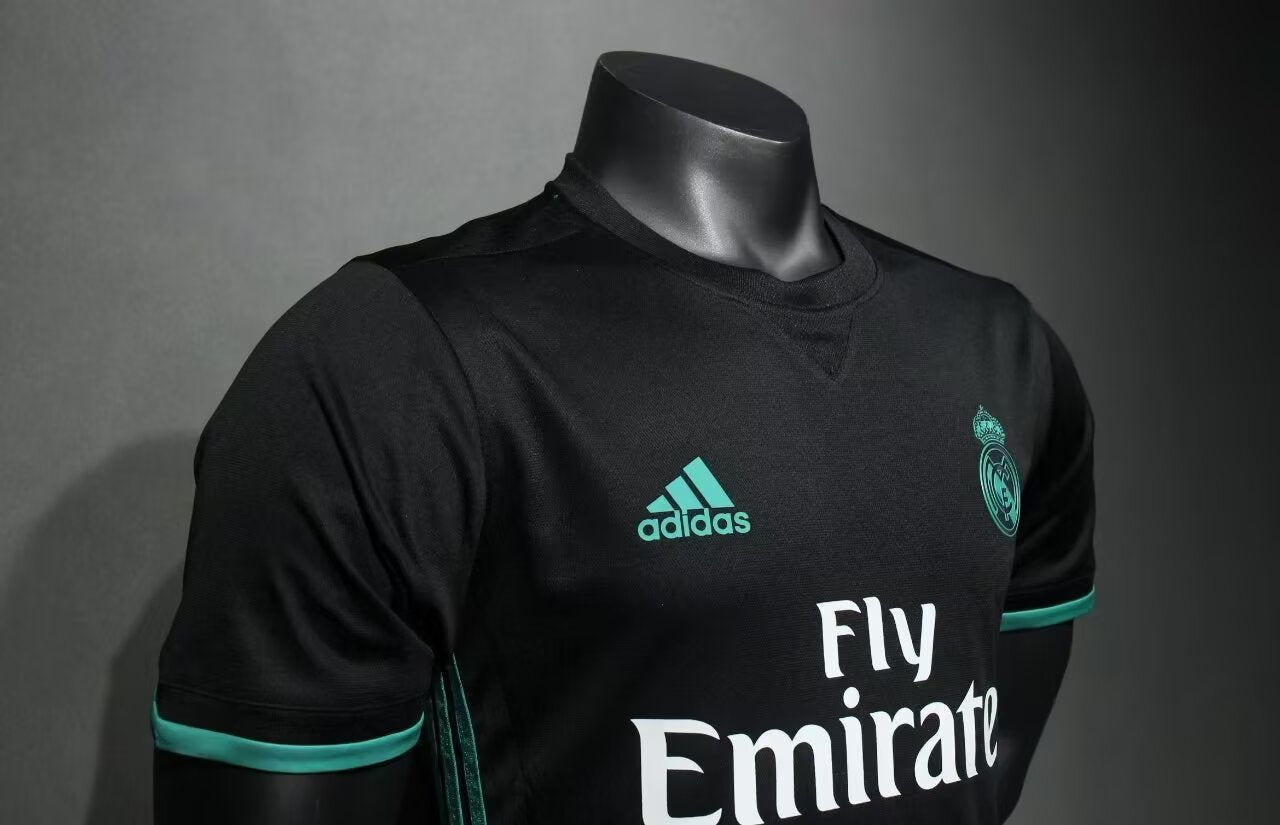 Retro Real Madrid 2017/2018 Away Player Version Football Jersey